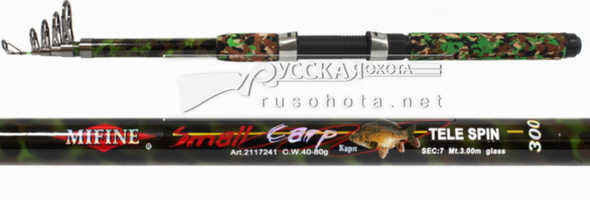 Уд. спиннинговое 4.5м Mifine Small Carp 52131