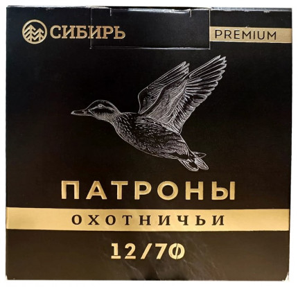 ПАТРОН 12/70 СИБИРЬ PREMIUM 32 гр №3б/к
