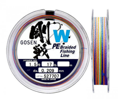 Шнур Gosen 300м PE Braid Multi №4 