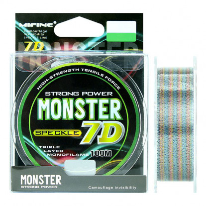 Леска MIFINE Monster 7D 100м 0,16мм 7.31кг GM16 15343