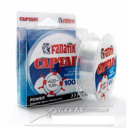 Леска Fanatik 100м 0.32мм Hylon 