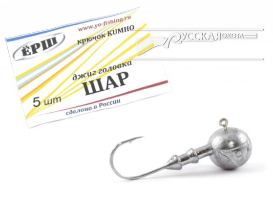 Джигголовка Ерш шар 18гр  №3/0 43678