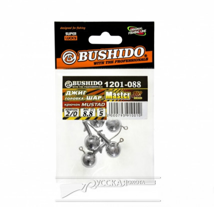 Джигголовка Bushido шар 8,8гр 1201-088  79390 