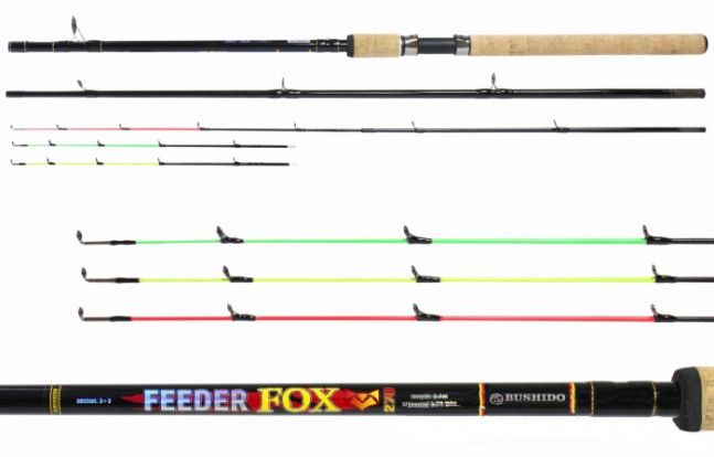 Уд. фидерное 3,0м Bushido Fox Feeder 12004-300 90980