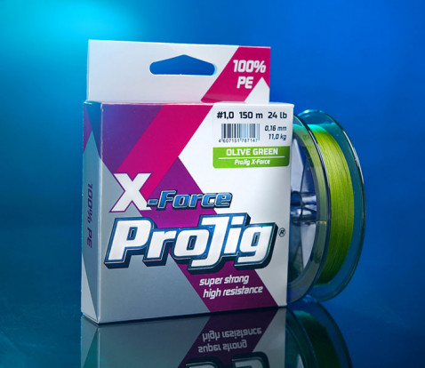 Шнур Petrokanat 150м ProJig X-Force 0.12мм 07565