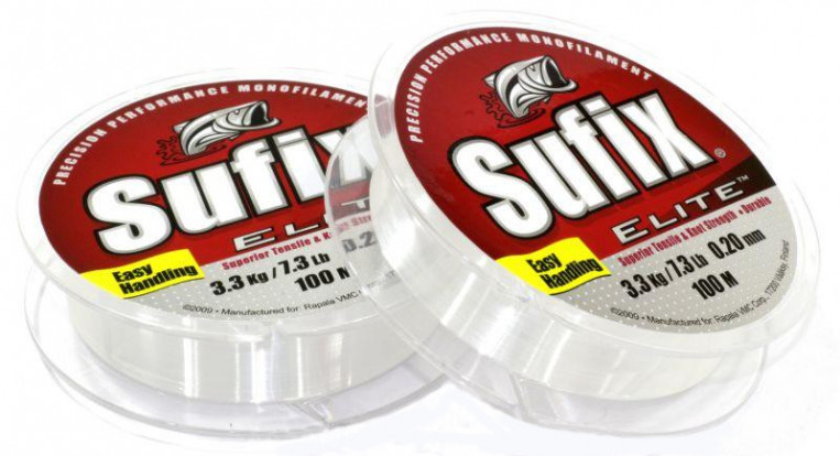 Леска Sufix 100м 0,20мм Elite 