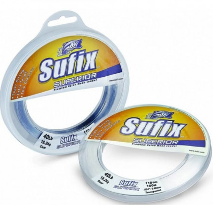 Леска Sufix 100м 0,8мм 37кг Superior 