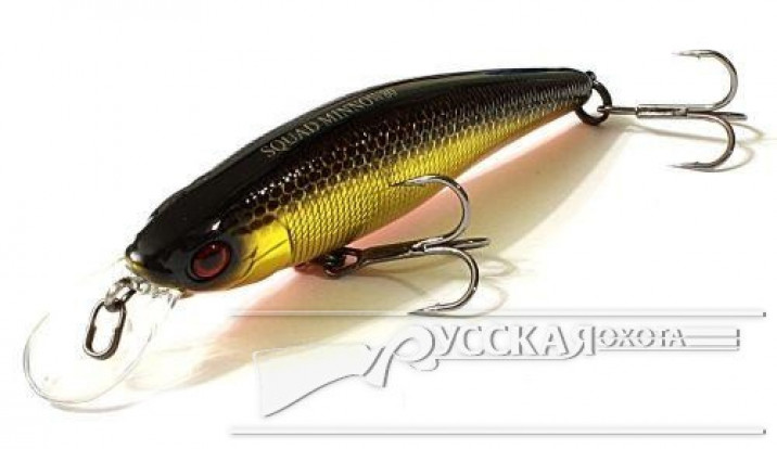 Воблер Jackall Squad Minnow 80SP hl gold & black