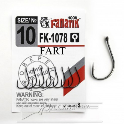 Крючки Fanatik FK-1078 Fart №10
