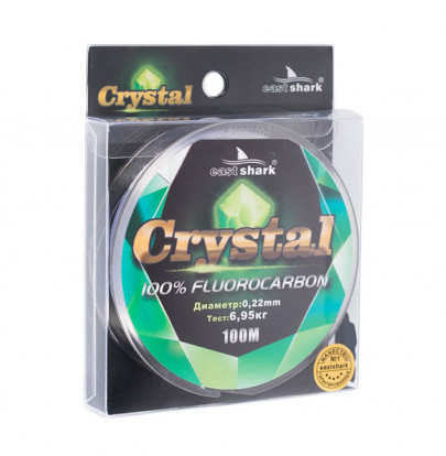 Леска East Shark 100м 0,35мм Crystal 1218039