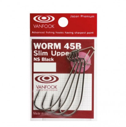 Крючки Vanfook Worm Slim Upper №2/0