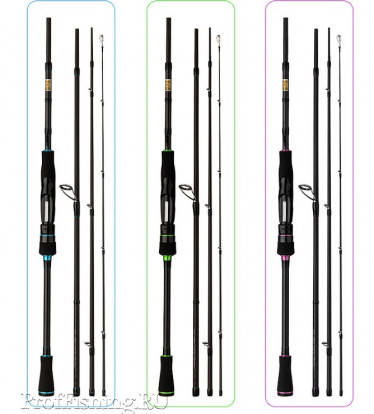 Уд. спиннинговое 2,1м Grfish Black Thunder 7-15g 210MS