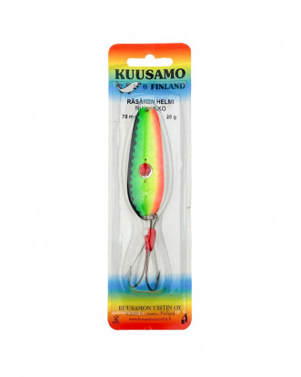 Блесна Kuuasamo Rasanen 70/20 20гр.BL/GR/FYe/FR-S