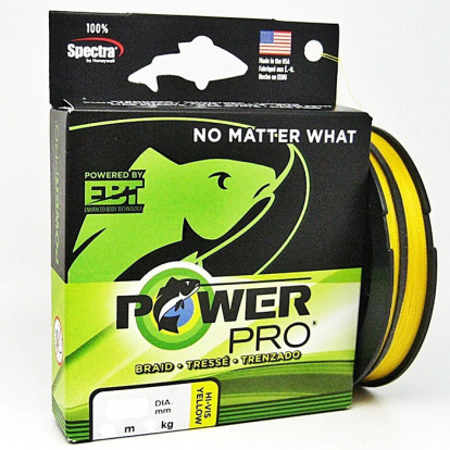 Шнур Power Pro 135м 0,13мм yellow PP135HVY013