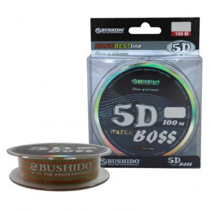 Леска Bushido 100м 0,22мм Boss 5D 0443-022 10483