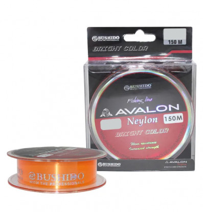 Леска Bushido 150м 0,18мм Avalon Neylon 10543