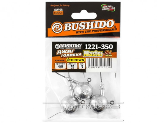 Джигголовка Bushido 35гр 1221-350 07544