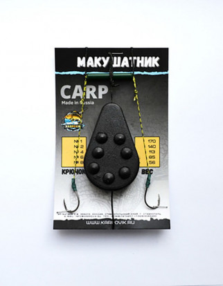 Макушатник №6 (унции 3, 90г, крючок 2) 6006